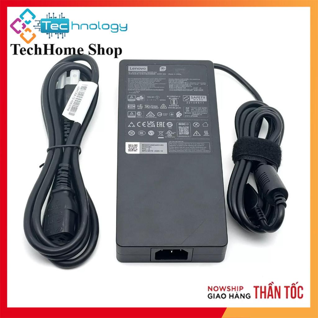 Sạc Adapter Laptop Lenovo Legion Pro 7 5i ThinkPad P15 P17 RTX 4080 4090 330W Chân USB