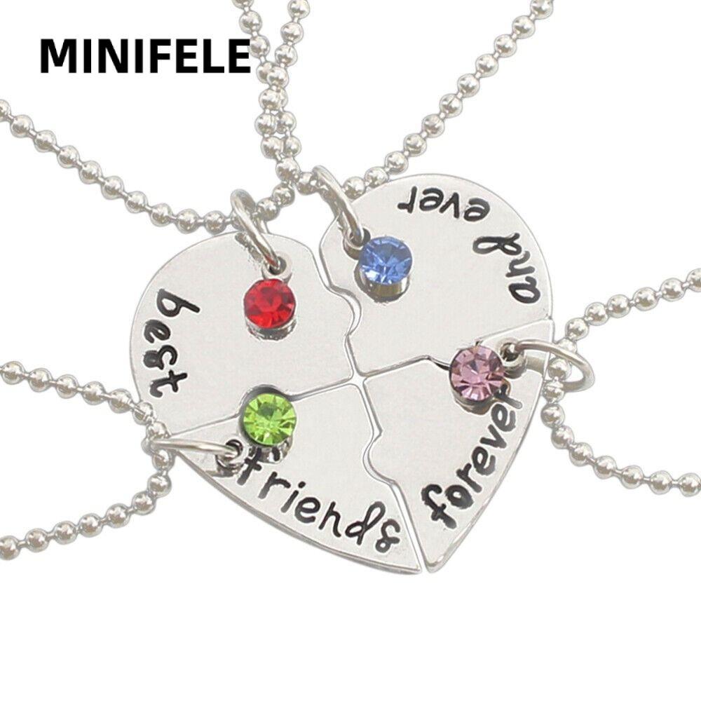 Vòng cổ tình yêu thời trang MINIFELE 4 Bff Vòng cổ người bạn thân nhất