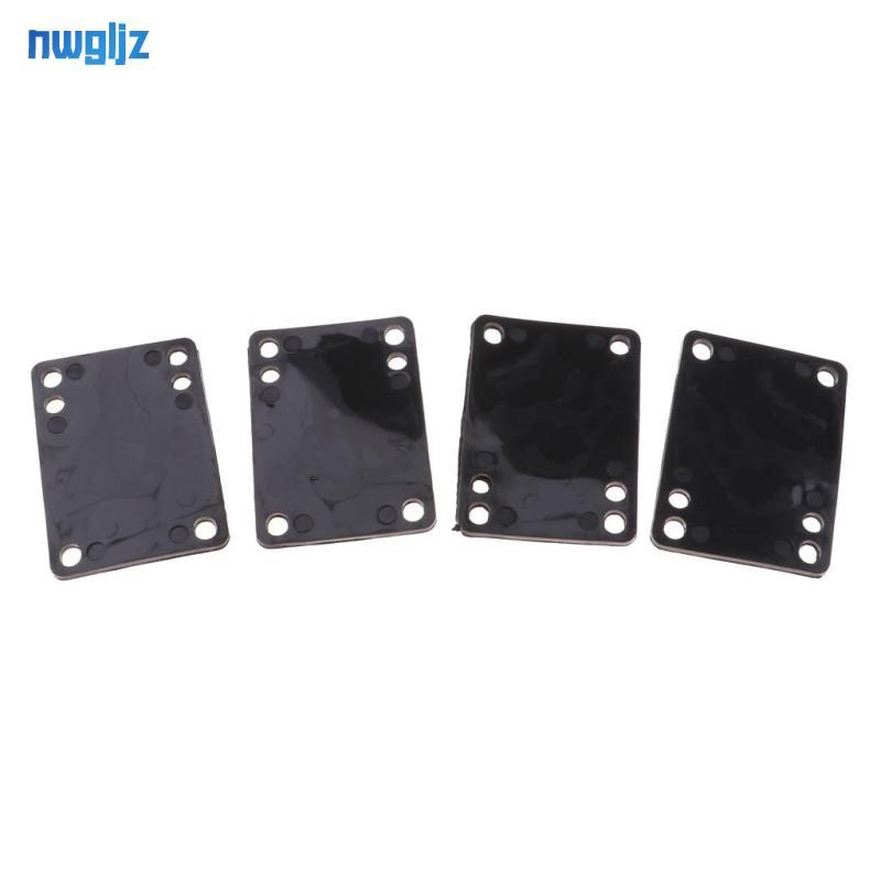 4 Ván Trượt Riser Miếng Lót Longboard Sốc Longboard Phụ Kiện Phần Cứng 1