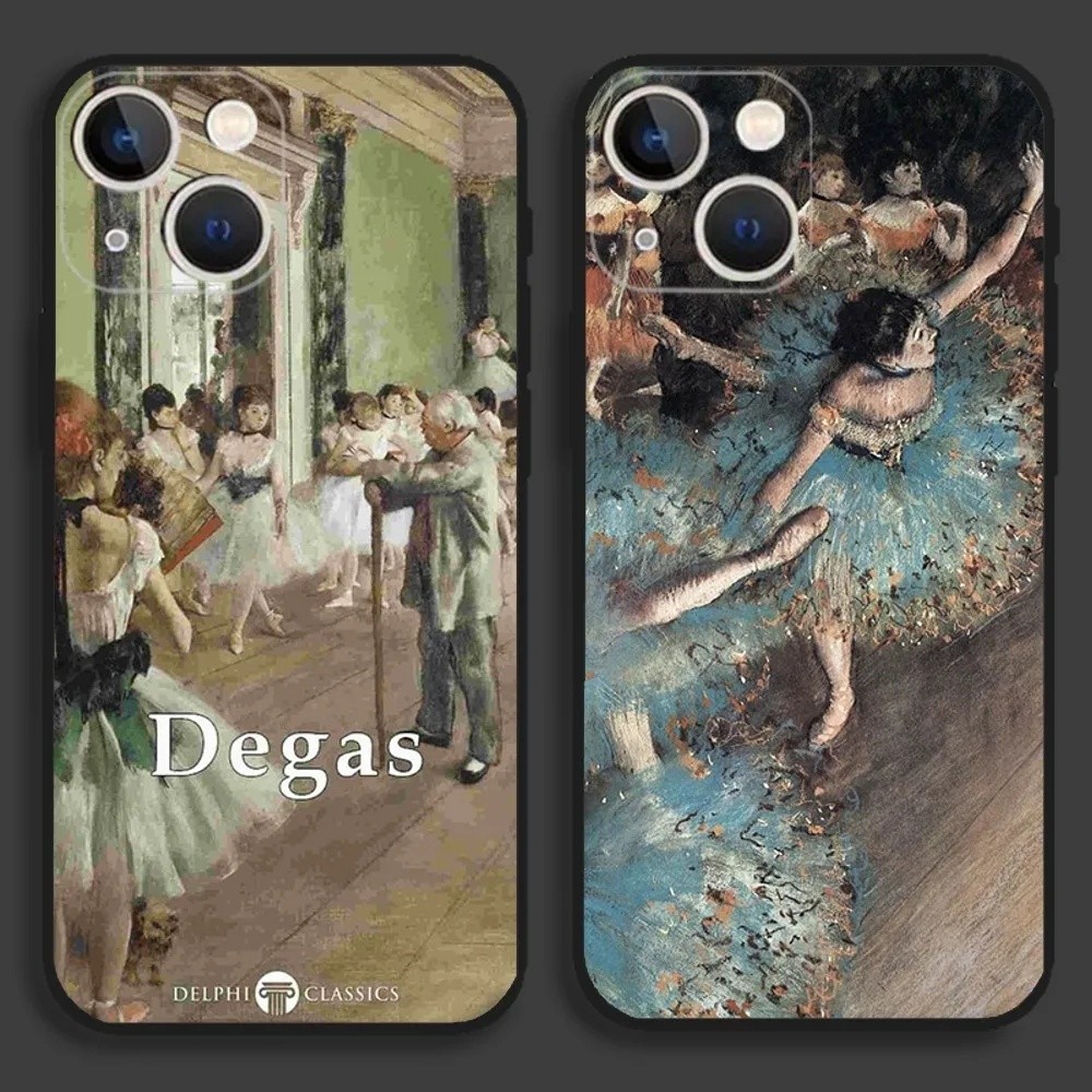 Ốp điện thoại TP-1 Edgar Degas Dancer ART cho iPhone155,14,13,12,11, Pro, Max, Plus, Mini, X, XS, XR
