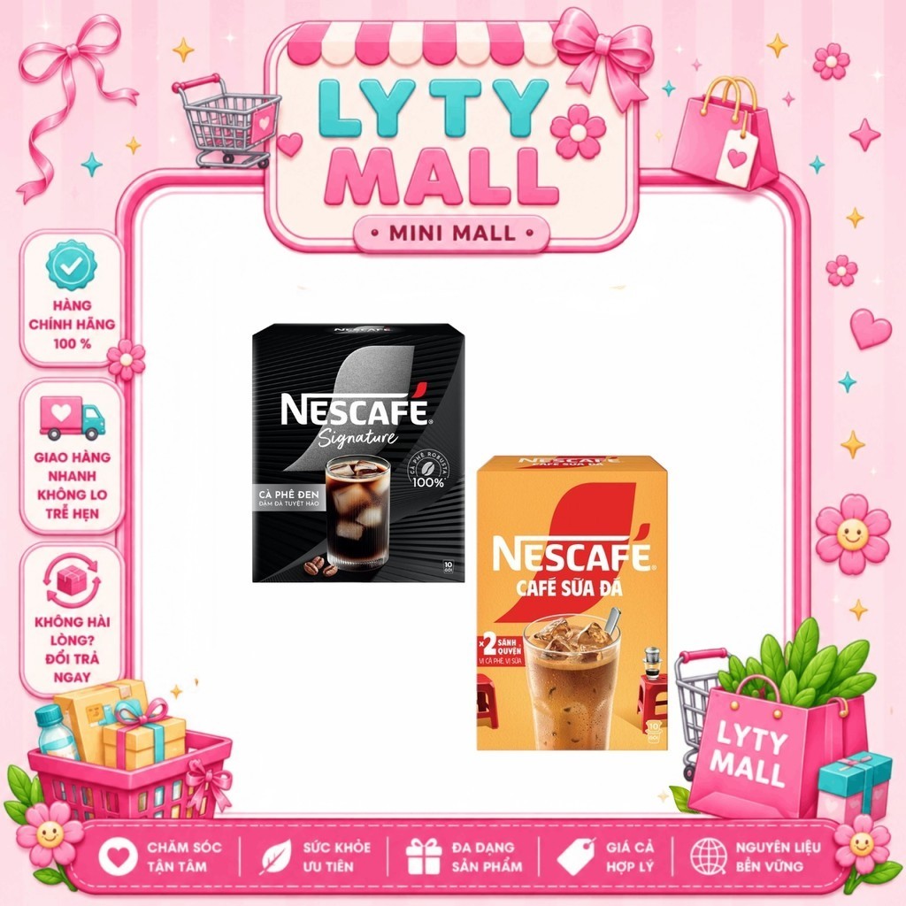 Cà Phê Nescafé Signature & Nescafé 3in1 Sữa Đá - Lựa chọn hoàn hảo dành cho tín đồ cà phê
