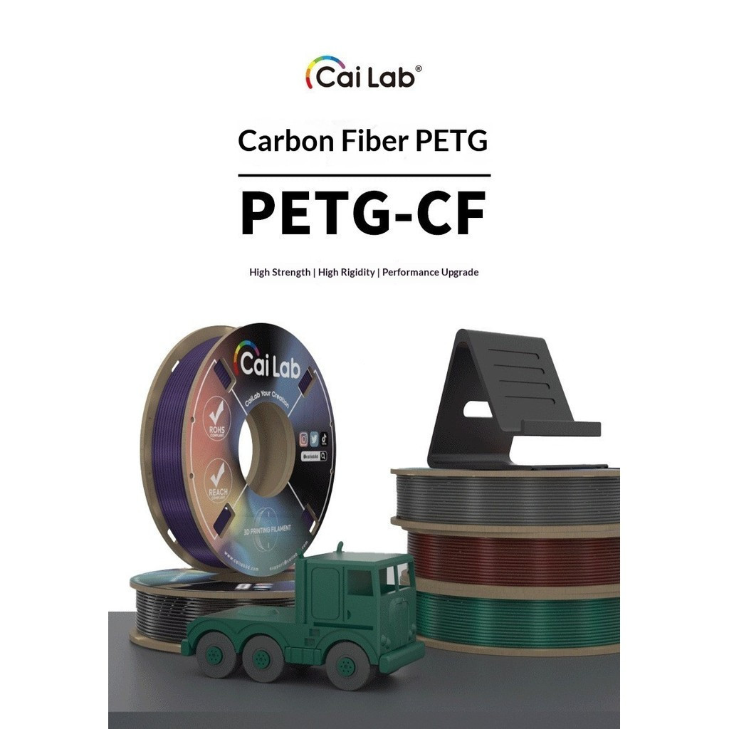 Gói nâng cao sợi Carbon PETG-CF / PLA-CF 1.75mm200g Tương thích với Creative / Tuozhu 3D
