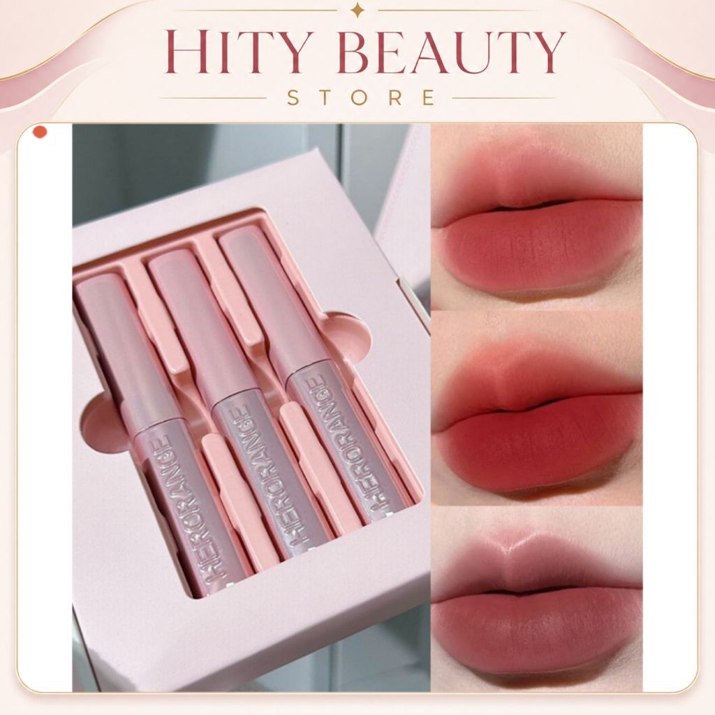 HOẢ TỐC - Son kem lì HER ORANGE/ ROMANTIC BALLET LIPSTICK kháng nước lâu trôi