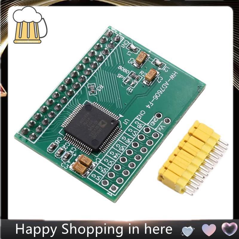 AD7606 Mô-đun ADC lấy mẫu đồng bộ 16-Bit 8 kênh-200KHz Chuyển đổi thu thập dữ liệu tốc độ cao