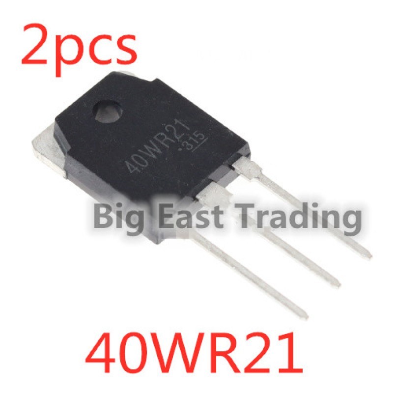 2 chiếc hàn bóng bán dẫn 40WR21 TO-3P, đảm bảo chất lượng