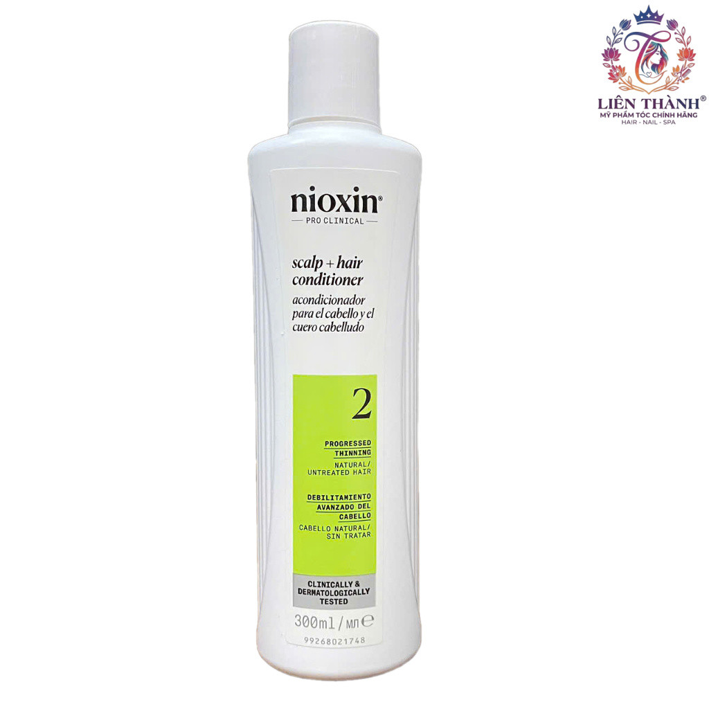 Dầu xả chống rụng tóc Nioxin System 2 Conditioner 300ml ( Natural Hair ) .LT