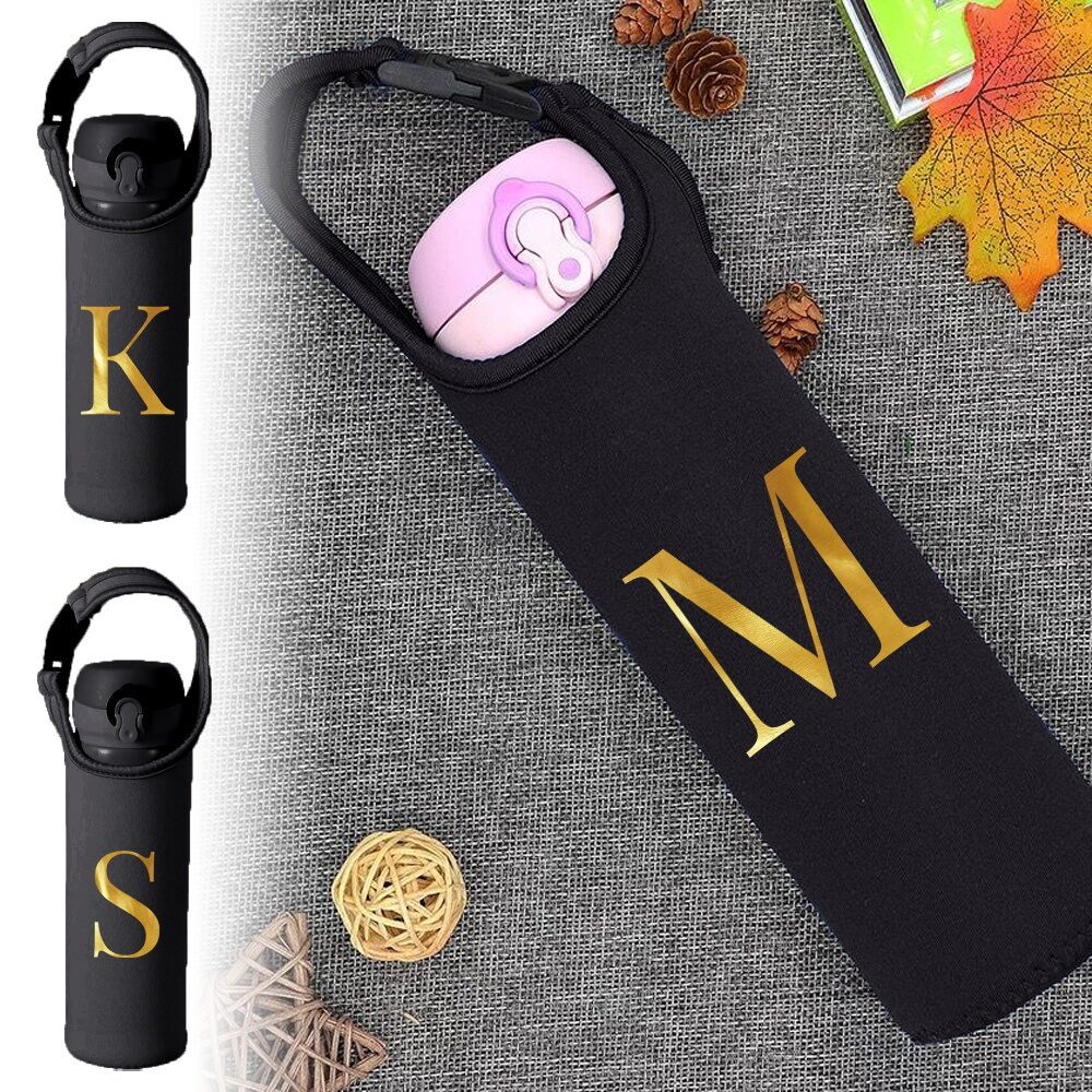 Ống bọc cốc Stretch Neoprene Cup Holder Anti Slip Insulated Sleeve For Stainless Steel Water Flask l