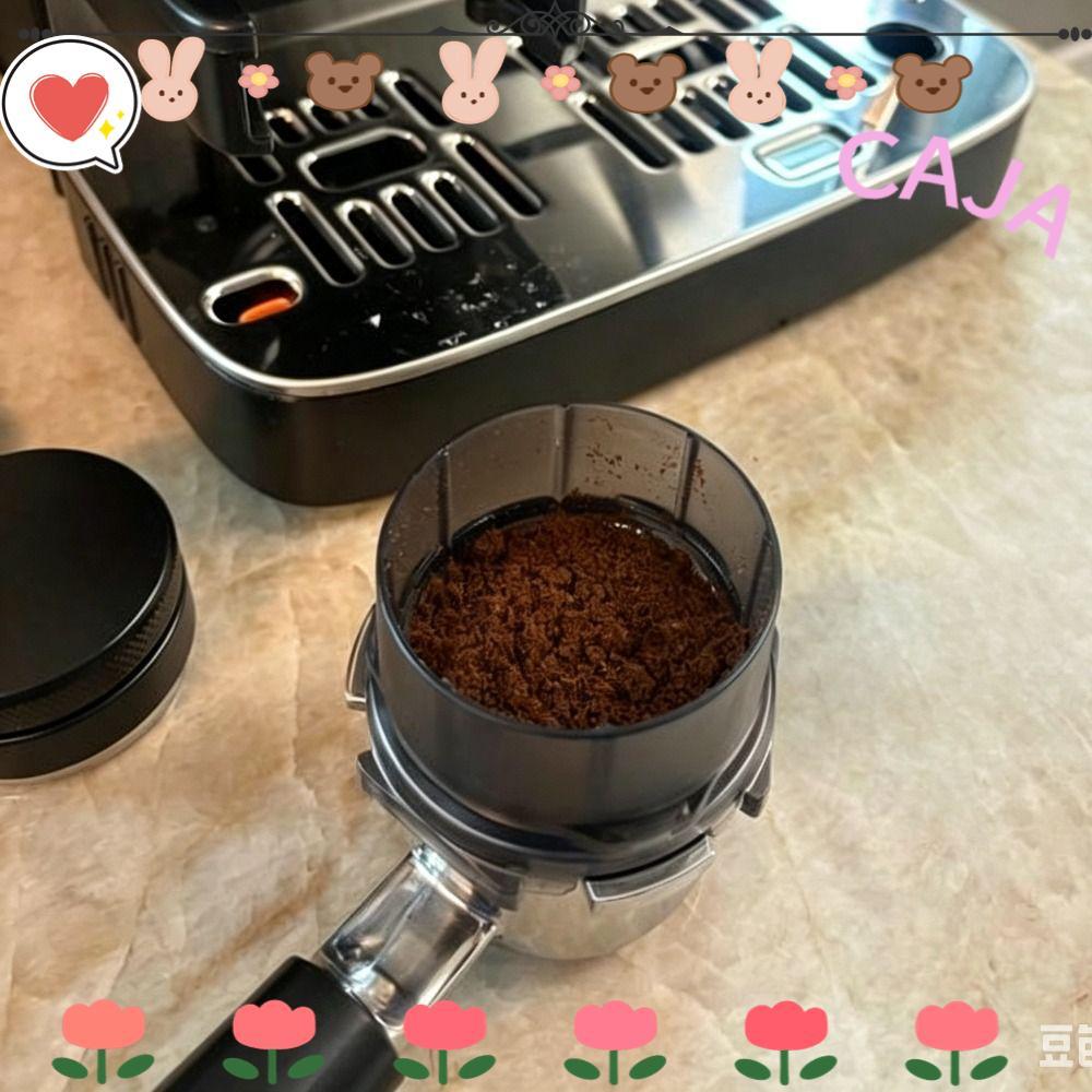 Phễu Portafilter CAJA1, Phễu Espresso Không-Mes, Nhẫn định lượng chống bắn thay thế chuyên nghiệp ch