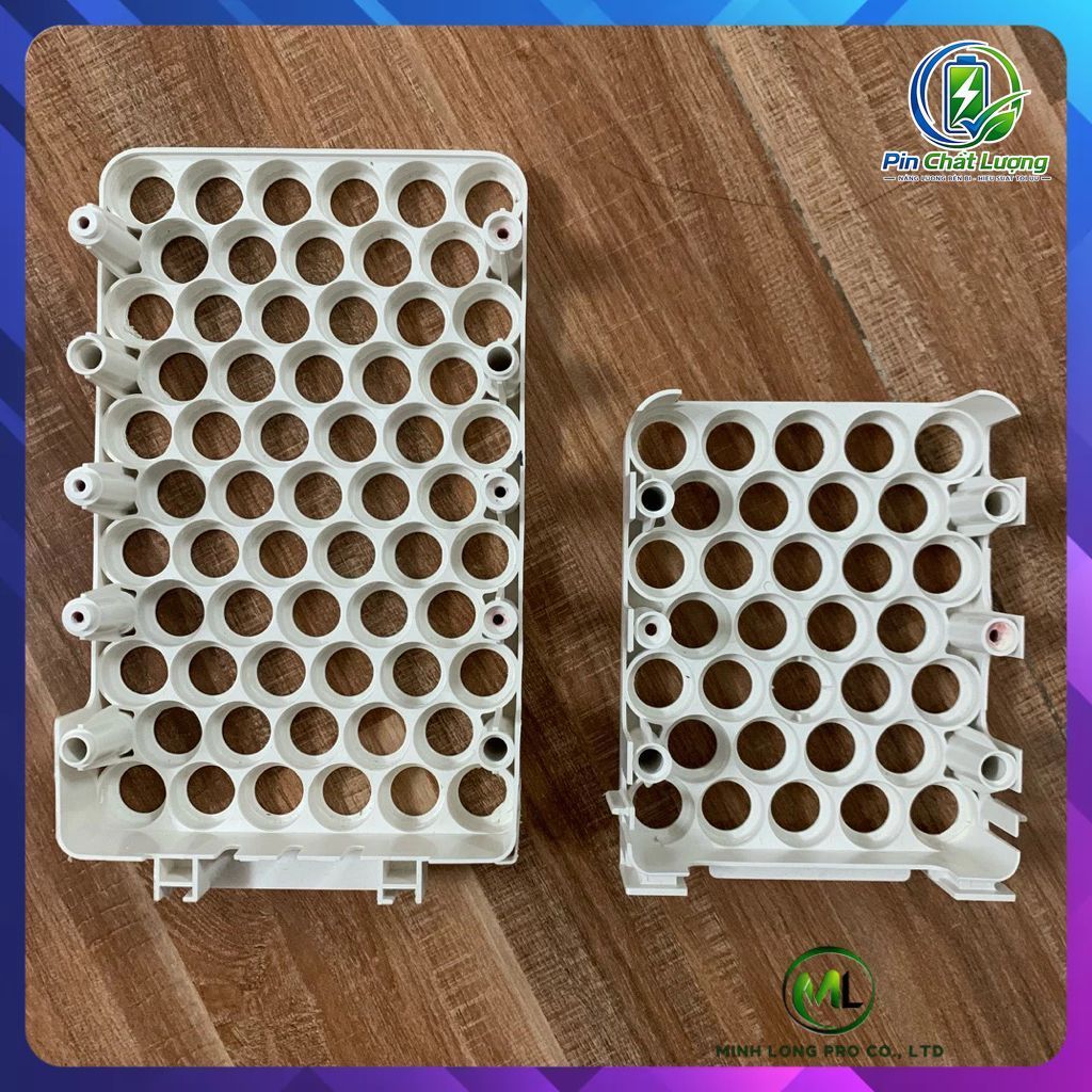 Khay để pin 18650 và 26800 chứa 61 60 40 32 14 cell