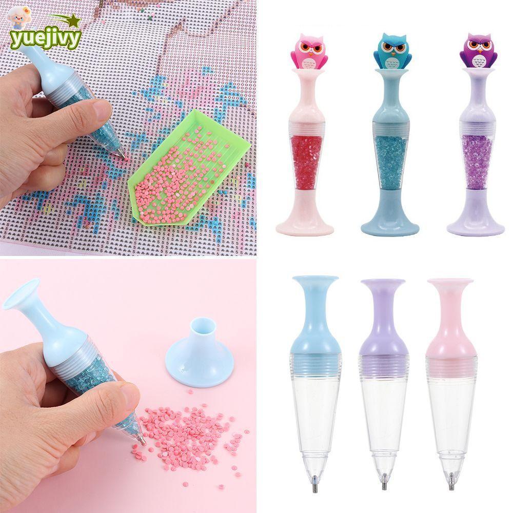 YUEJIPH Diamond Painting Tool DIY Flower Pot Shape Phụ kiện may Crystal Standable