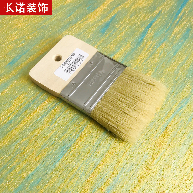 Bàn chải lông tự nhiên Bàn chải lông quét cát nghệ thuật Công cụ sơn cát Bàn chải quét cát