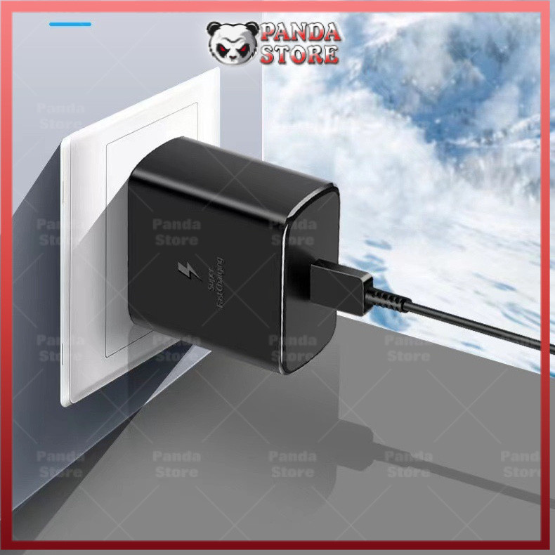 Củ sạc nhanh PD 45W, Củ sạc nhanh cho S23 ultra, Adapter sạc siêu nhanh 45W chuẩn PPS no box - CSNSS