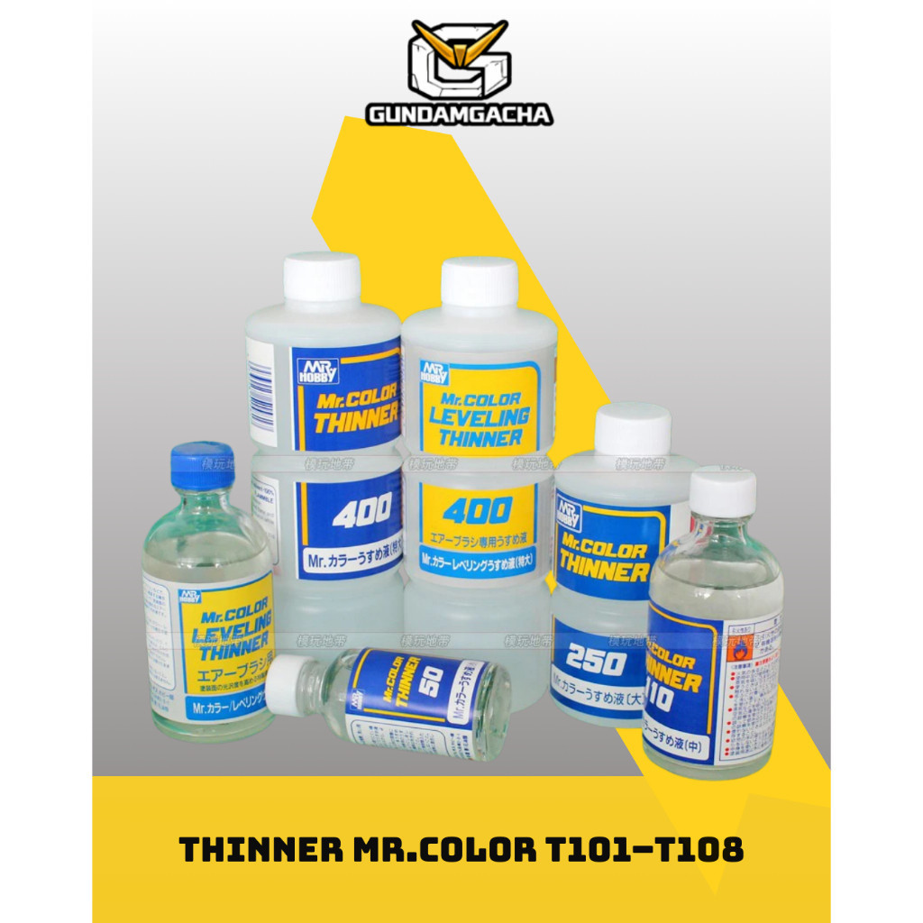 Thinner Pha Sơn Mr.Color T101 / T102 / T103 / T104 / T106 / T108 – Dụng Cụ Sơn Mô Hình Chính Hãng  |