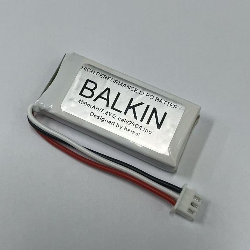 Pin Lithium chuyên dụng bóng đá Gt2 450mAh 2S Cạnh tranh tiêu chuẩn Tấm chắn chuyên dụng 200 du khác