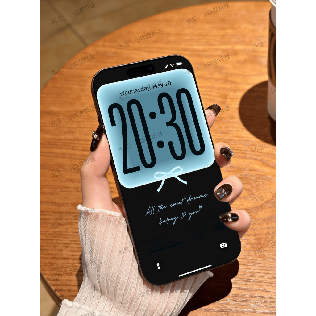 455 | Nơ muối biển iOS26 | Giấy dán tường điện thoại di động