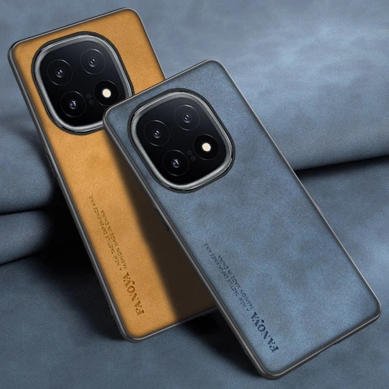 Dành Cho Vivo iQOO 15 Ốp Lưng Da PU Sang Trọng Điện Thoại Vivo iQOO15 5G Ốp Lưng Silicon Mờ Chống Số