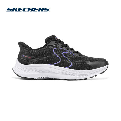 Giày Thể Thao Nữ Skechers Slip-Ins GOrun Consistent 2.0 Lockhart Chạy Bộ Tập luyện - 128643-BLK Air-Cooled Memory Foam