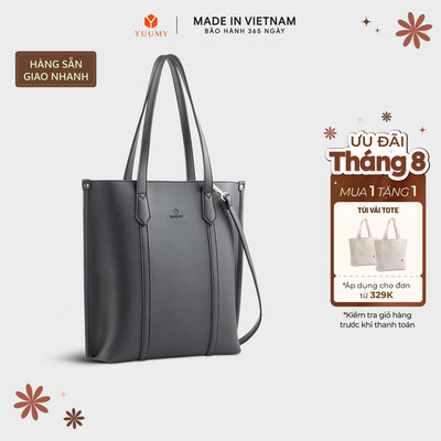 Túi Yuumy (Thời trang nữ công sở dáng đứng - Túi xách da Bergen YTX55)