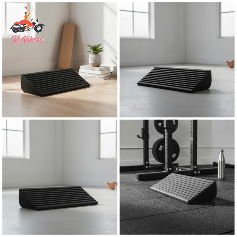 [Whstrong] Bài tập linh hoạt Incline Wedge Squat Wedge Block Wedge Hỗ trợ Bọt nghiêng Ban