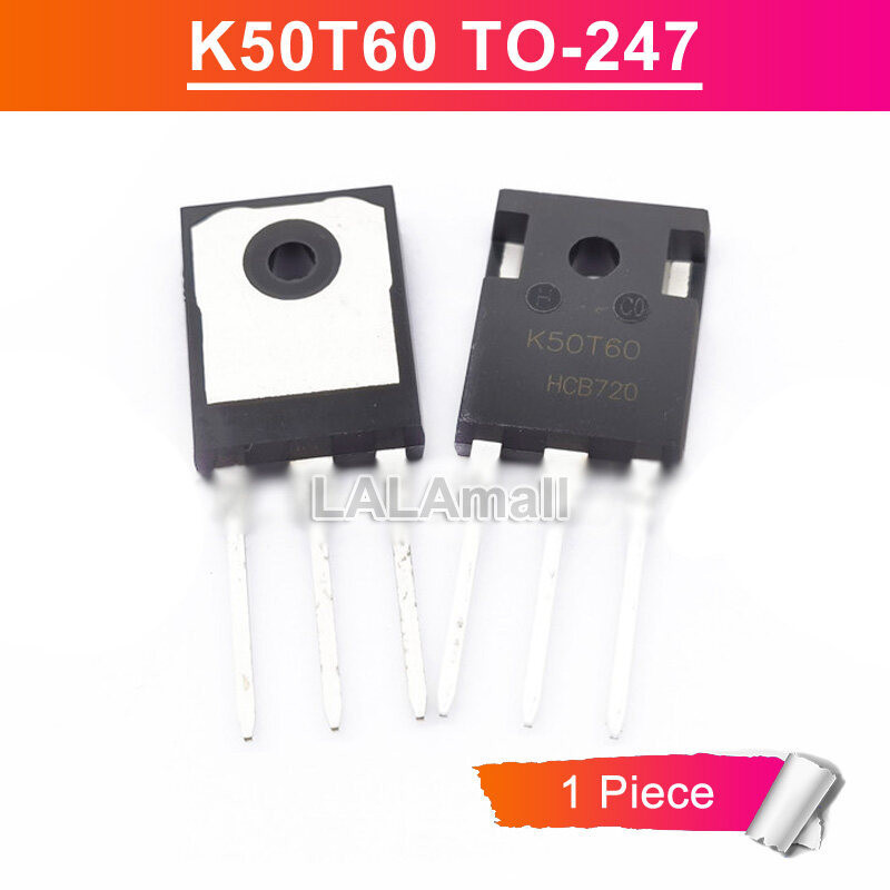 1 PC K50T60 IKW50N60T TO-247 600V / 50A IGBT Transistor IC gốc mới
