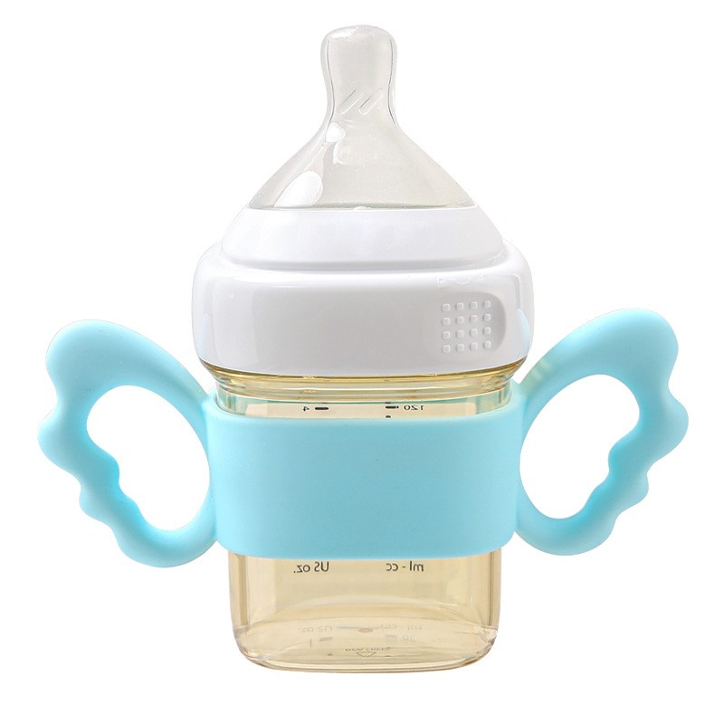 Thích hợp cho bé hegen Bình sữa gấu Medela Bình sữa phổ thông cho bé voi Bình sữa thô Tay cầm cánh c