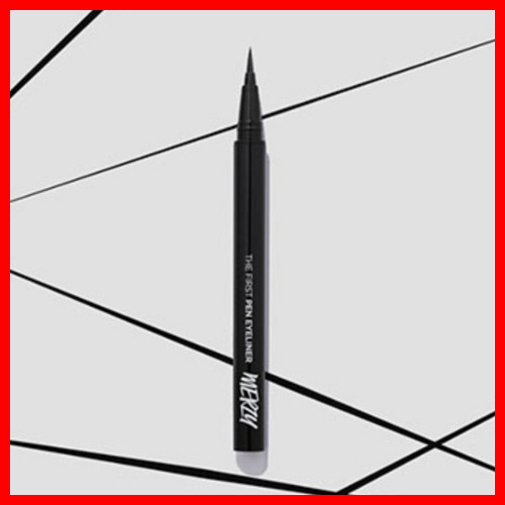 [merzy] Bút kẻ mắt đầu tiên, 0,5g, 1 cái / Bút kẻ mắt Hàn Quốc / Đầu chính xác / 100% Authentic by D