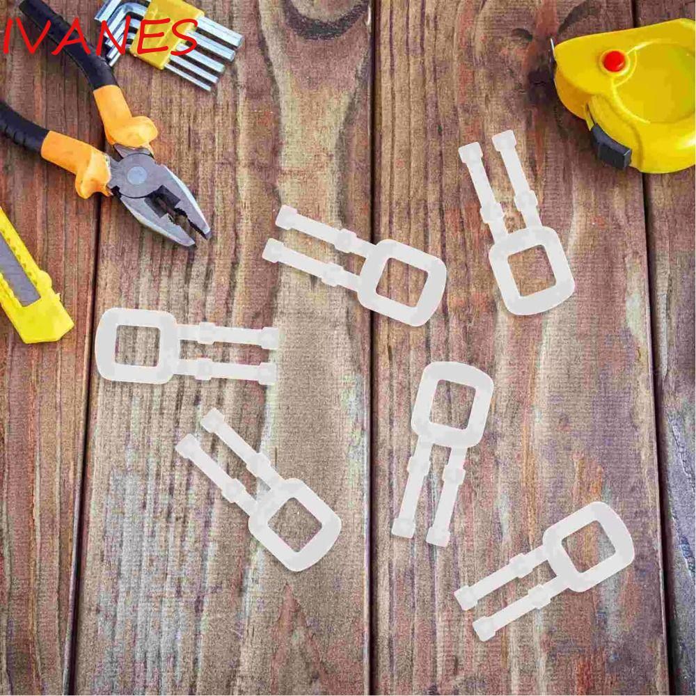 Khóa dây đeo đóng gói IVANES, Khóa đóng gói bằng nhựa chất liệu PP 60x25 Mm, Khóa dây đai Polyester 