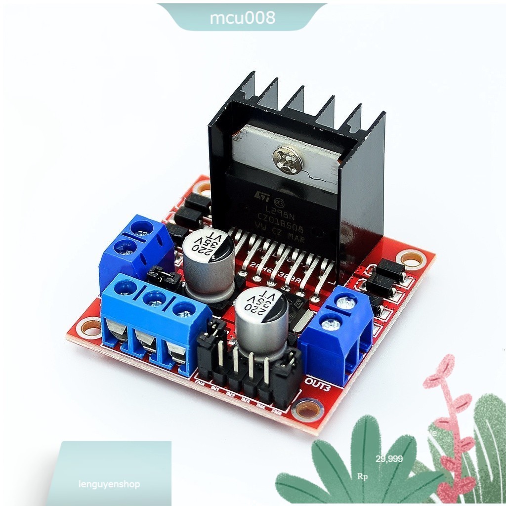 050 Module L298 L298N Điều Khiển Động Cơ DC Mạch Cầu H