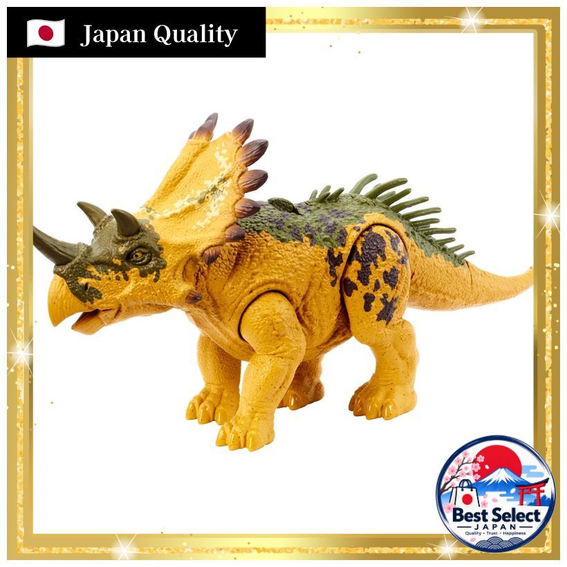 Mattel (MATTEL) Jurassic World (JURASSIC WORLD) Action Figure Roaring Regaliceratops [Length: approx