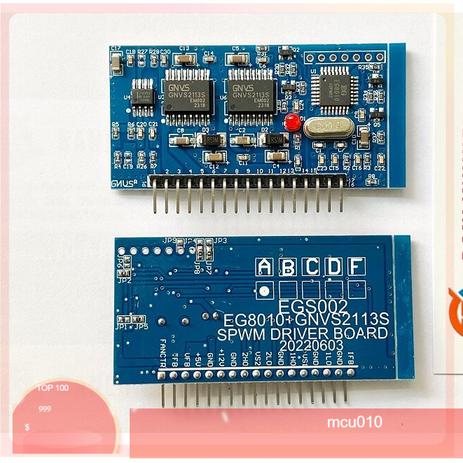 347 Mạch Tạo Xung Sin + LCD EGS002 EG8010+IR2110