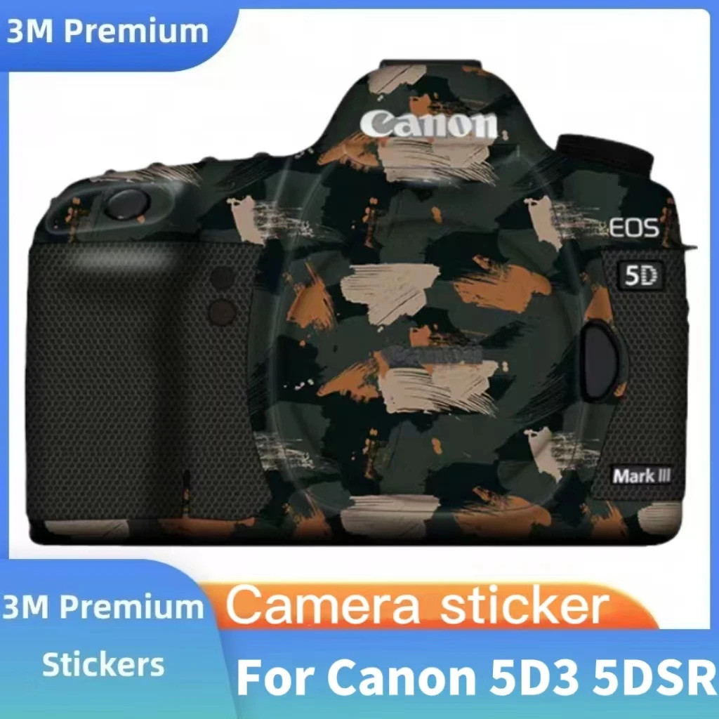 5DIII 5D3 5DM3 Miếng Dán Thân Máy Ảnh Bọc Bảo Vệ Phim Decal Cho Canon 5D MARK 3 III M3 MARK3 MARKIII