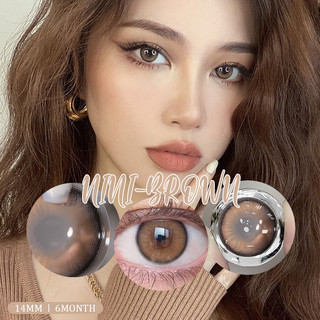 JeweLens 1 cặp Ống kính tiếp xúc màu tự nhiên Ống kính mắt mỹ phẩm 14mm