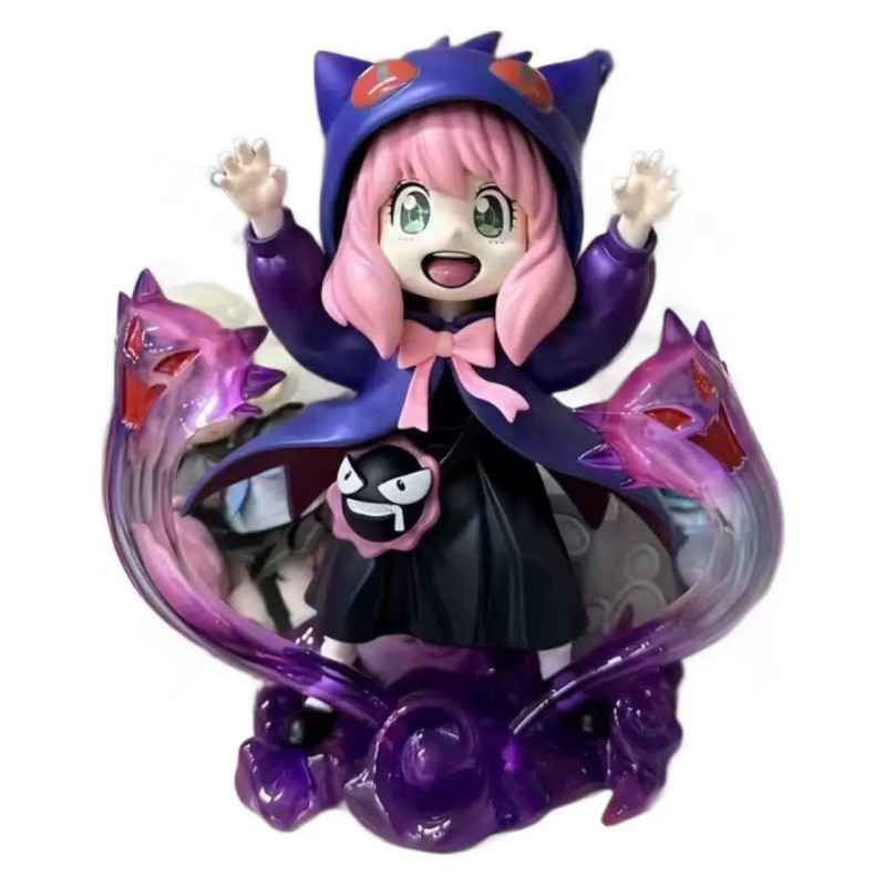 Spy x Family Series Anya Gengar Anya COS Gengar GK Hình Mô Hình Anime Hợp Thời Trang