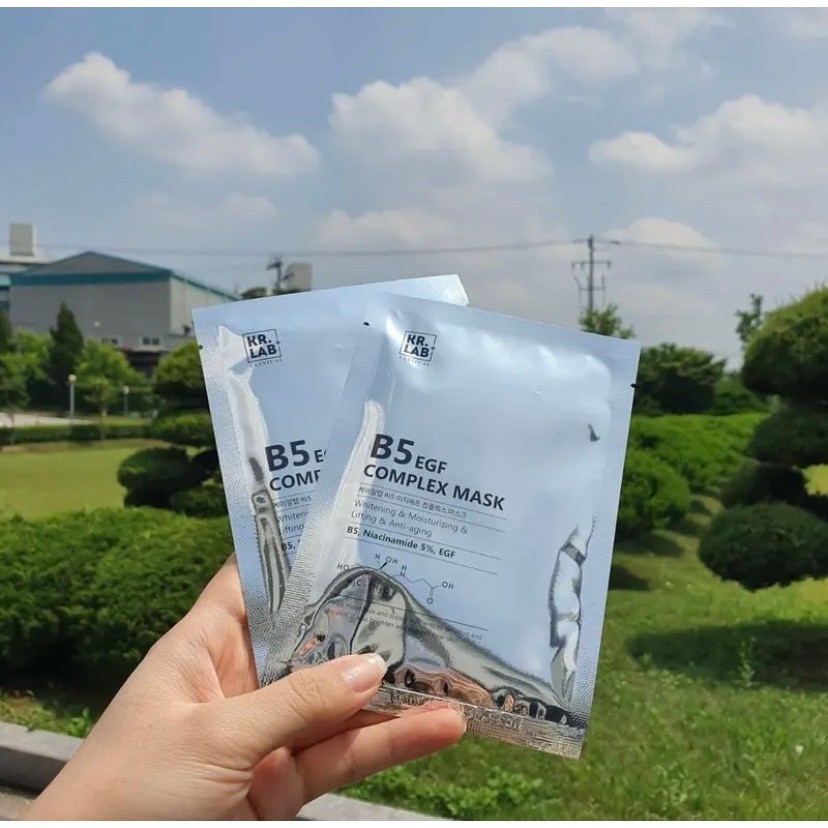 TN Mặt nạ cấp ẩm hỗ trợ phục hồi da Kr.Lab + B5 EGF Complex Mask Cây Rơm Cosmetics