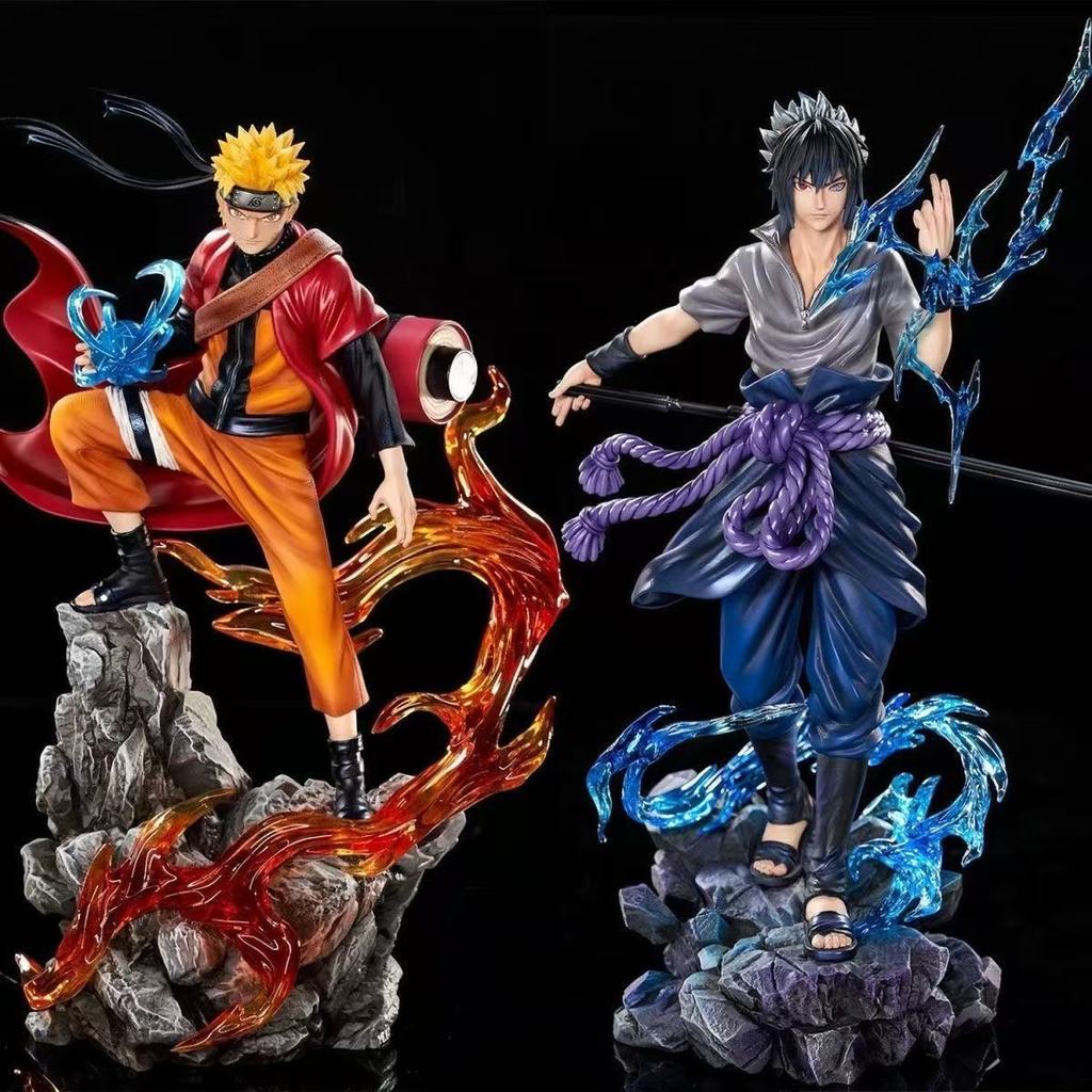 [Phong Cách Mới] Anime Hình Mười Năm Sasuke Naruto GK Anime Tượng Trang Trí Mô Hình Chơi Hợp Thời Tr