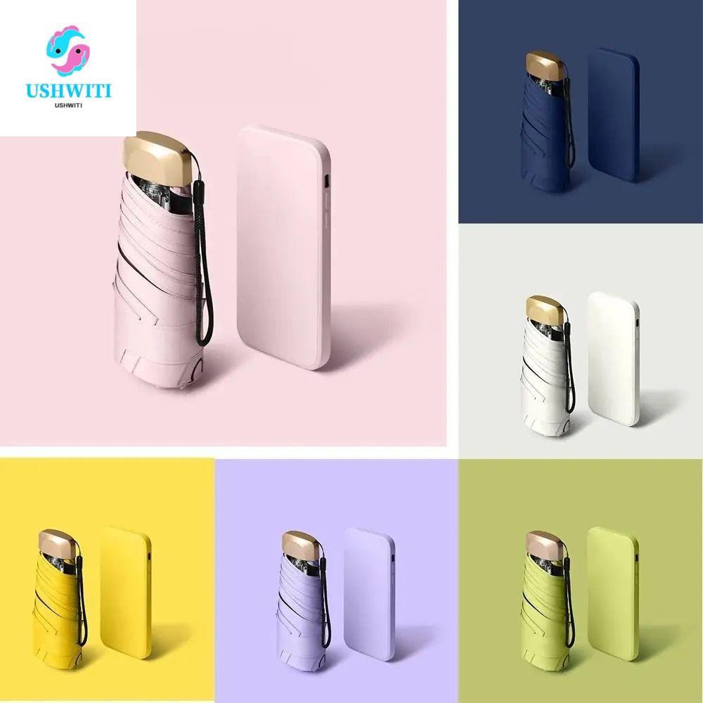 Ô Chống Nắng Mini MLINX, Ô Mini Chống Nắng Di Động, Ô Gấp Vinyl Nhỏ Gọn Nhẹ UV Gấp Viên Ô Ngoài Trời
