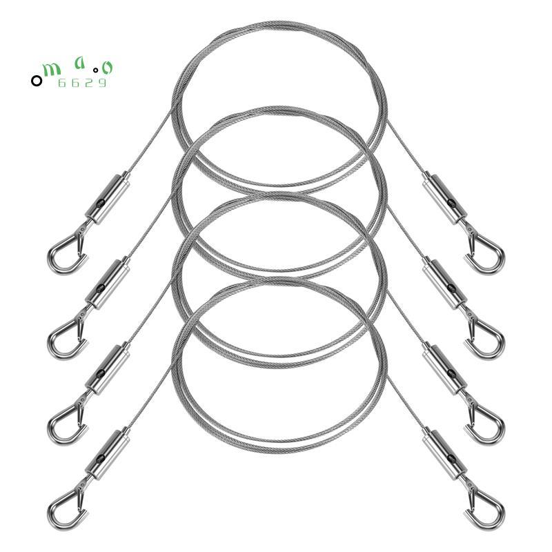 4 Dây treo tranh bằng thép không gỉ giữ tới 60Lbs