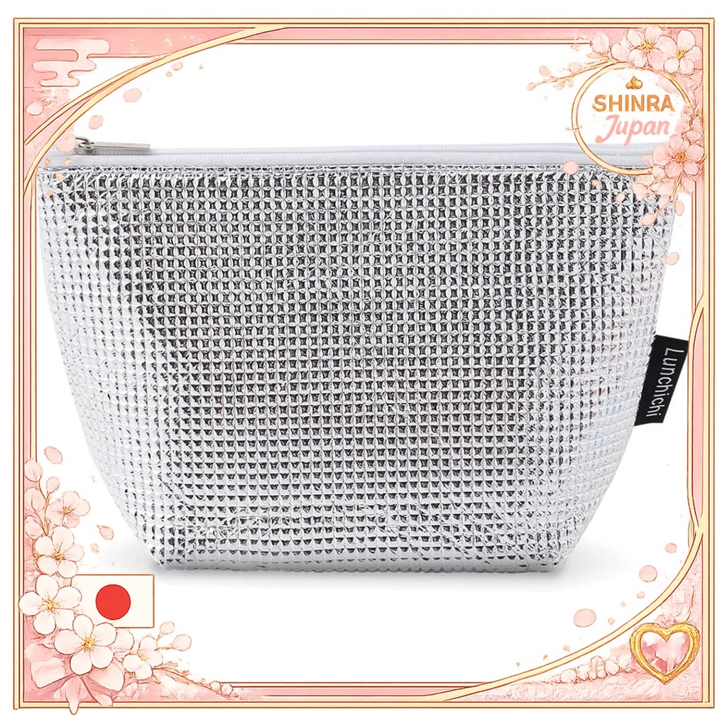 《Direct From Japan》  Reiwa's Best Hit Award Winner Lunchichi Cold Bag, Small, Double-Sided Aluminum 