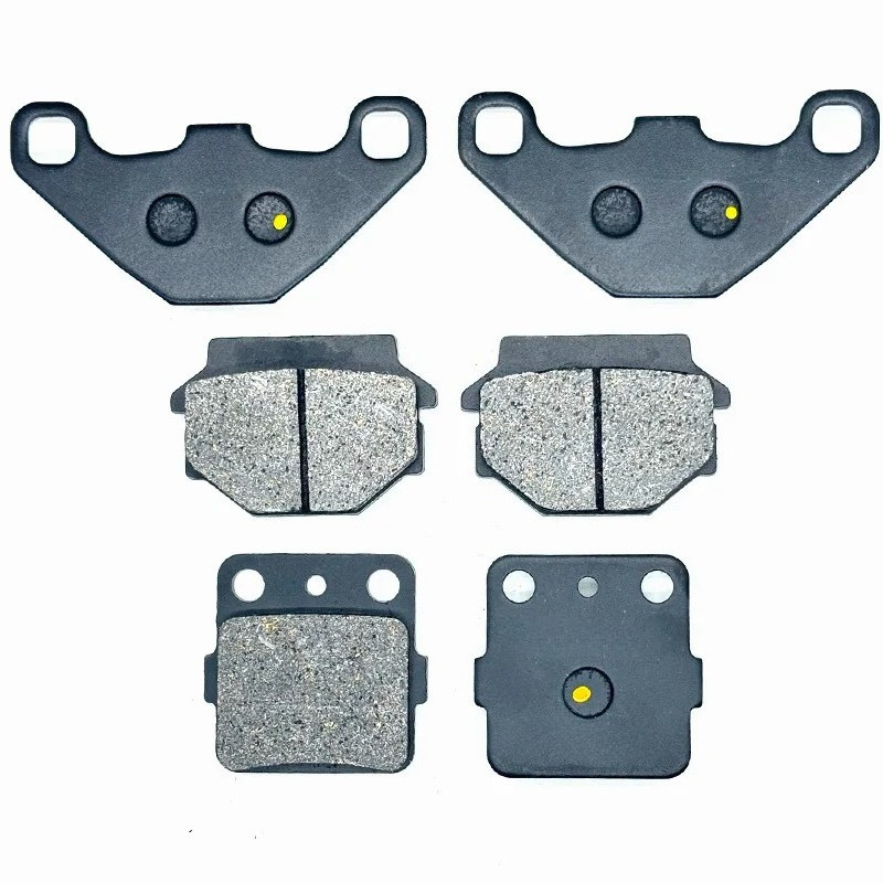 Má phanh trước & sau xe máy cho KAWASAKI KXF250 Tecate 4 87-88 KSF250 Mojave 250 1987-2004 KXT250 Te