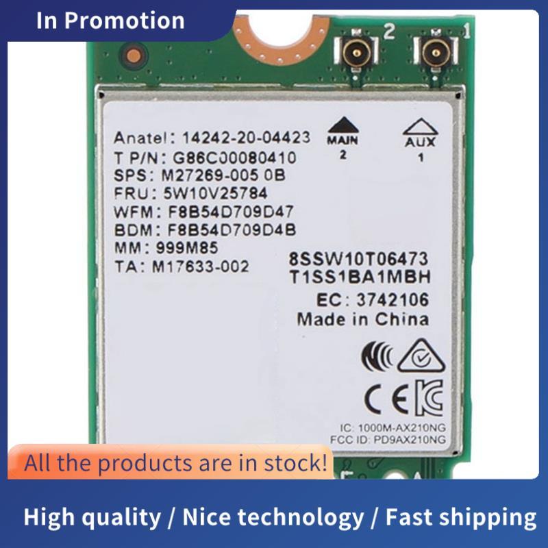 Thẻ AX210 Chất Lượng Cao Thẻ AX210 802.11AX Bluetooth 5.2 Dây Không Dây Wi-Fi / Bluetooth Combo Adap