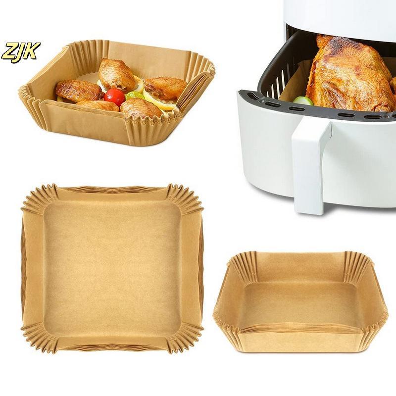 ZJK Kitchen Air Fryer Paper Bake Oil-Absorber Air Fryer Accesories Disposabbl Springevenepic