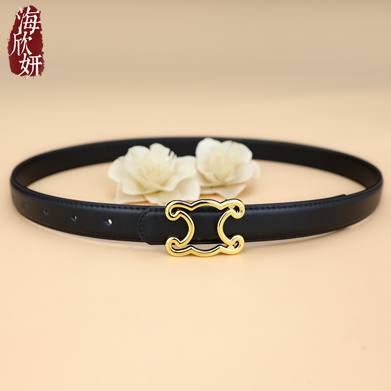 Thắt Lưng Nữ Da Bò Đen Phù Hợp Với Quần Jean Cao Cấp Thắt Lưng Trang Trí Phù Hợp Với Váy Thời Trang 