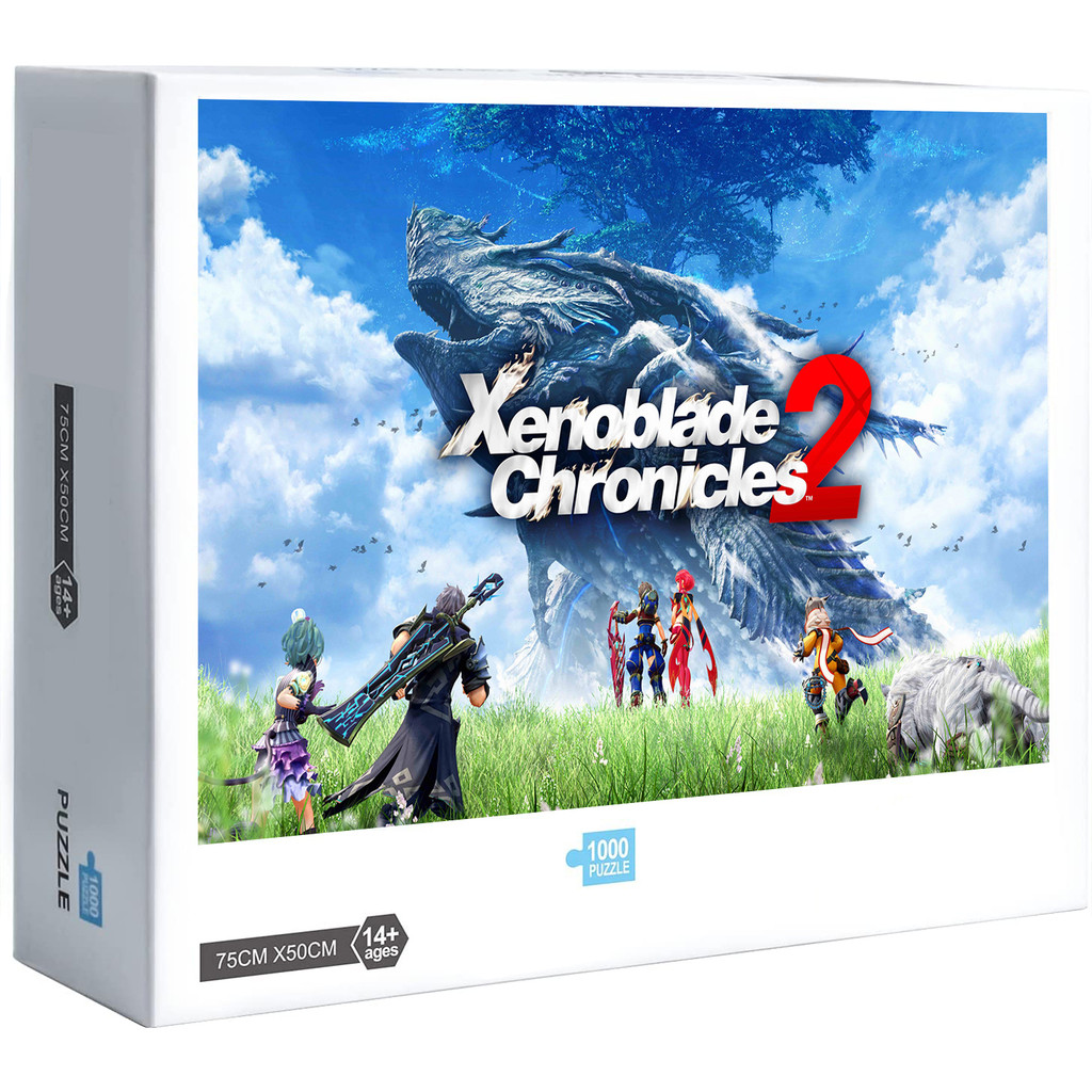 Xenoblade Chronicles 2 Rex Pyra Nia Ghép Hình 300 500 1000 Miếng Trang Trí Nhà Cửa