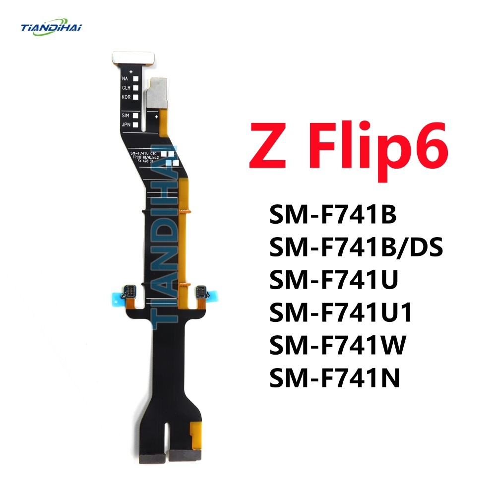 Bo Mạch Chủ Kết Nối Cáp Mềm Màn Hình LCD Cho Samsung Galaxy Z Flip6 F741B F741U F741N F741 Bảng Chín