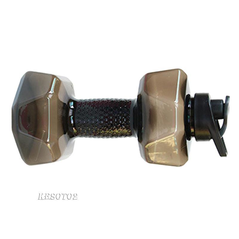 Di Động Dumbell Dung Tích Lớn Chai Uống Dumbell Hình Dạng Chai Nước Barbell Turnhalle Tập Thể Dục Th
