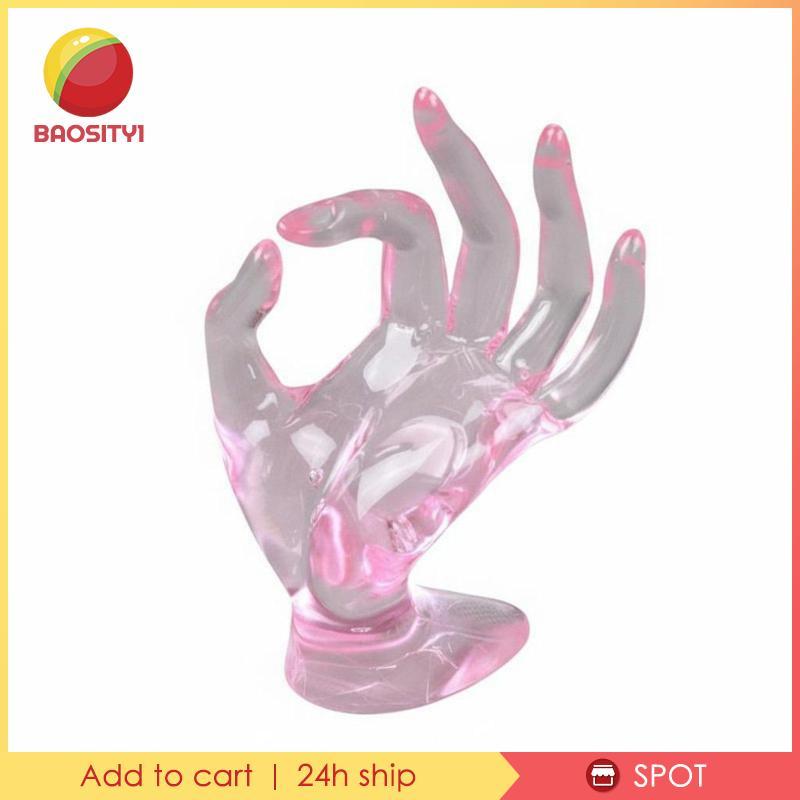 OK Gesture Band Hiển thị Thiết kế sành điệu Trang sức cử chỉ màu đen