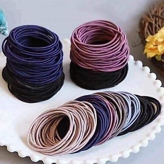 TÚI DÂY THUN CỘT TÓC 100 sợi