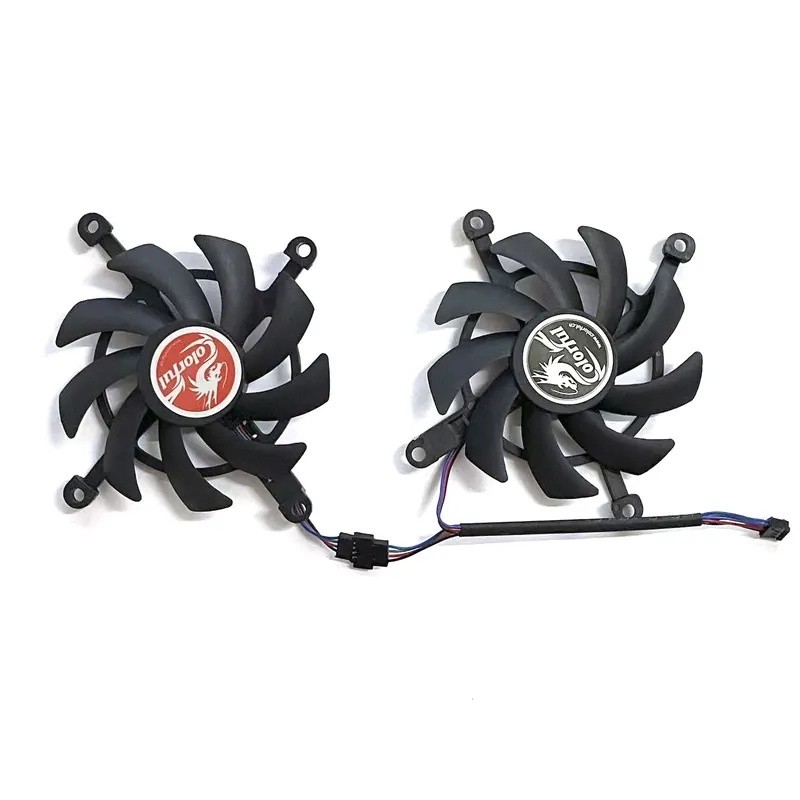 Quạt GPU RTX 2060 Mới 85MM 4PIN thích hợp cho GTX 1650 1660 1660 1660 1660Ti RTX 2060 2060 SUPER Tom