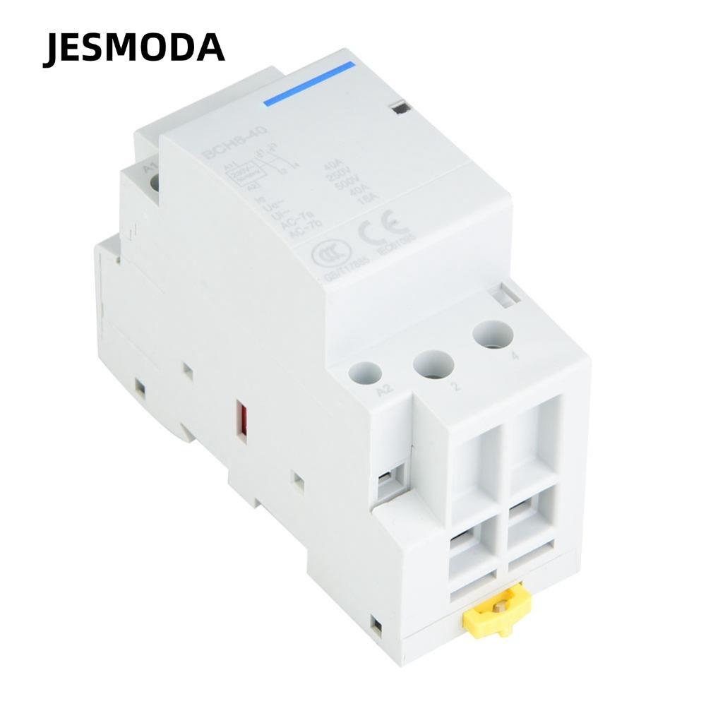 JESMODA AC Contactor, 24V / 230V 2P 40A Hộ Gia Đình AC Contactor, Tiêu Thụ Điện Năng Thấp 50 / 60HZ 