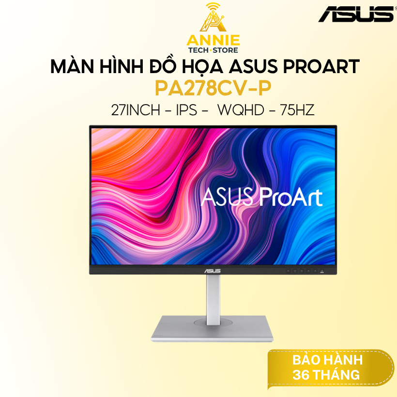 Màn hình đồ họa ASUS ProArt PA278CV-P ( 27inch/ IPS/ WQHD/ 75Hz) - Hàng chính hãng